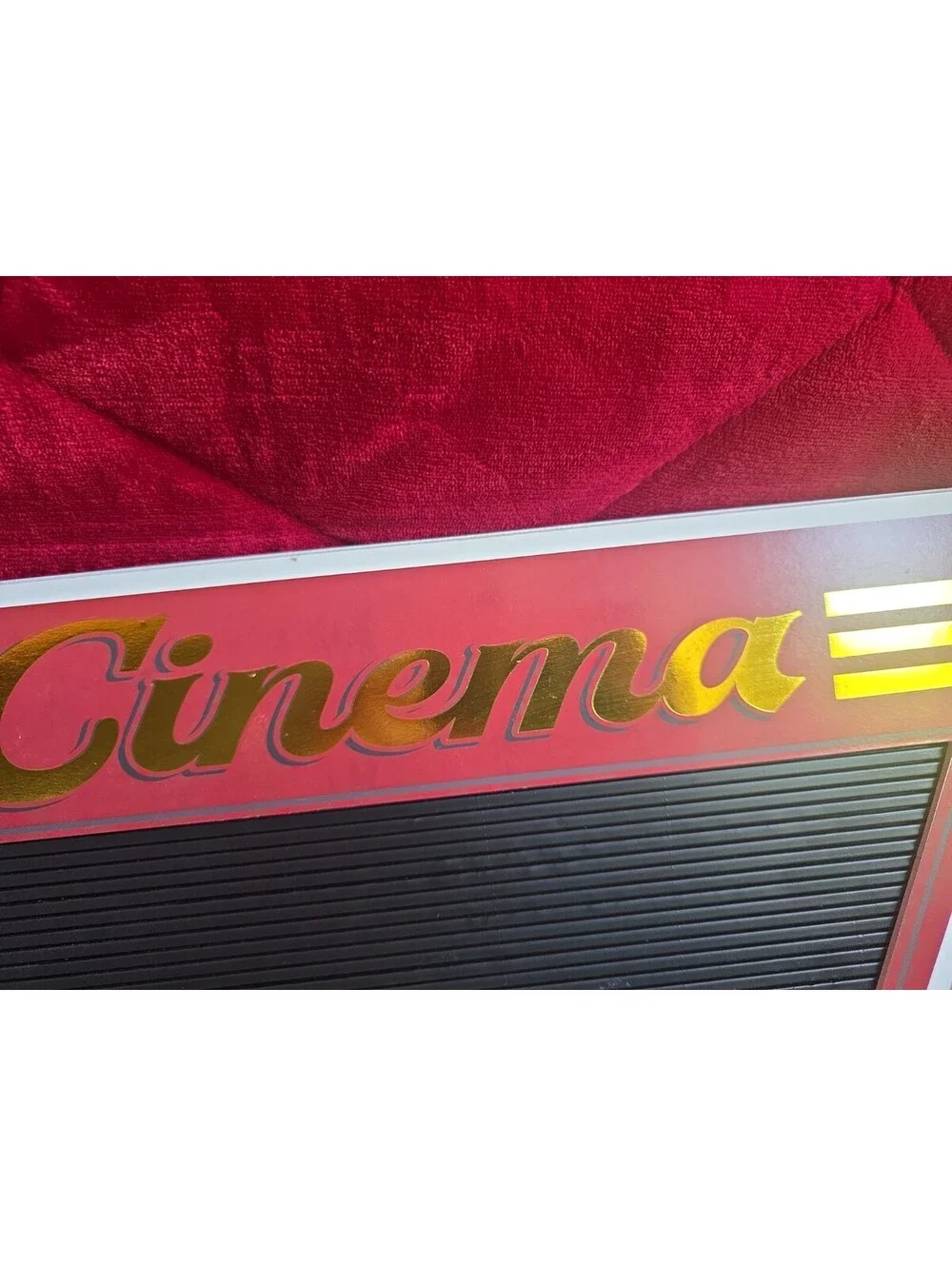Open Roads Brand Movie Marquee, Vintage style 